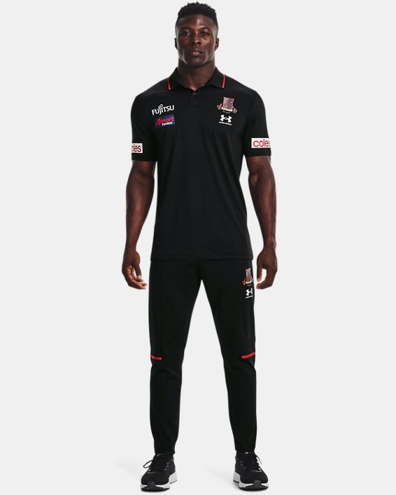 Men's EFC 2022 Polo, Black, pdpMainDesktop image number 1